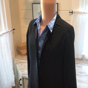 Black w white polka dot pant suit